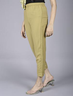 high rise flat front trouser - 17216096 - Standard Image - 2