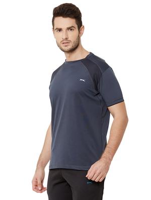 grey solid t-shirt - 17216240 - Standard Image - 2