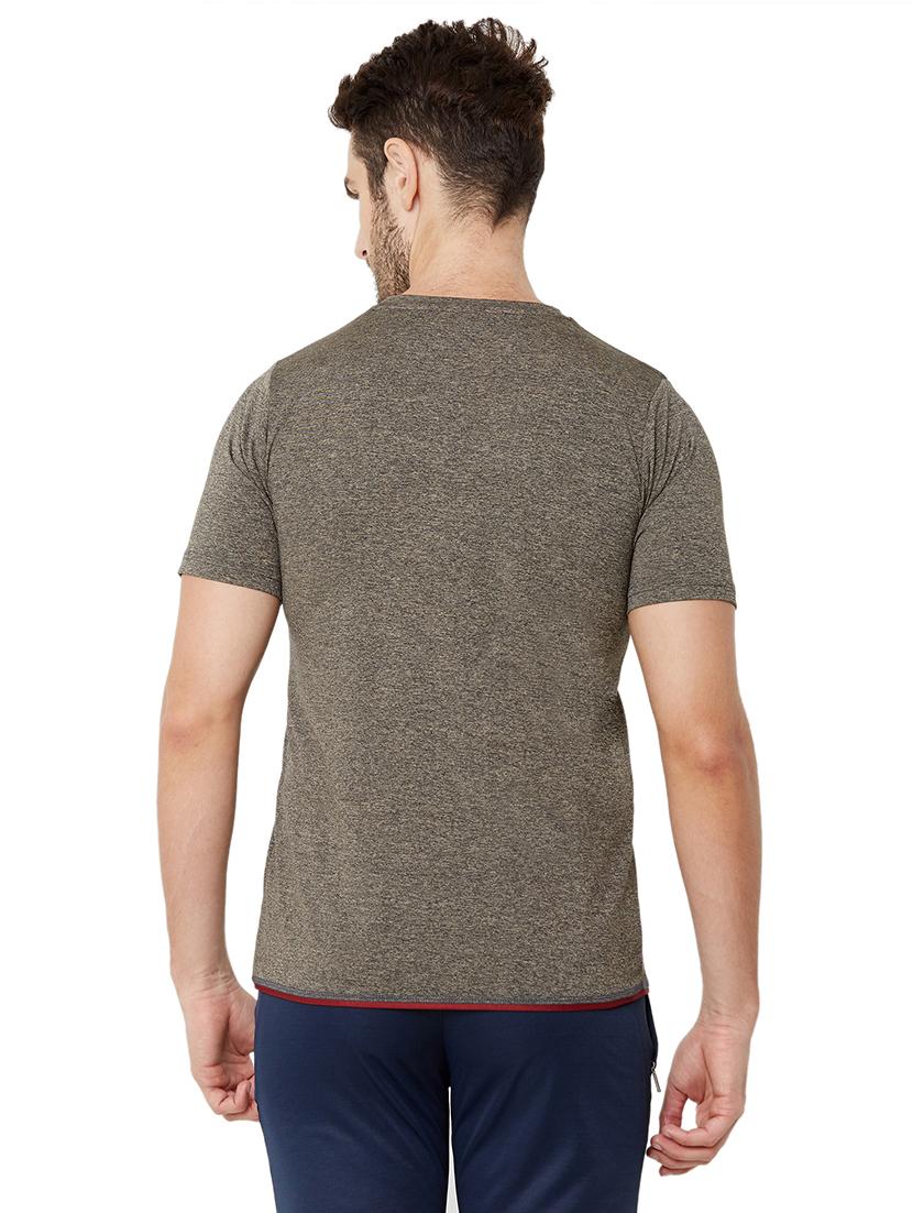 grey solid t-shirt - 17216248 - Zoom Image - 3