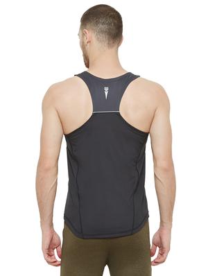 black color block t-shirt - 17216250 - Standard Image - 3