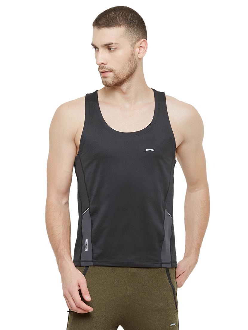 black color block t-shirt - 17216250 - Zoom Image - 1