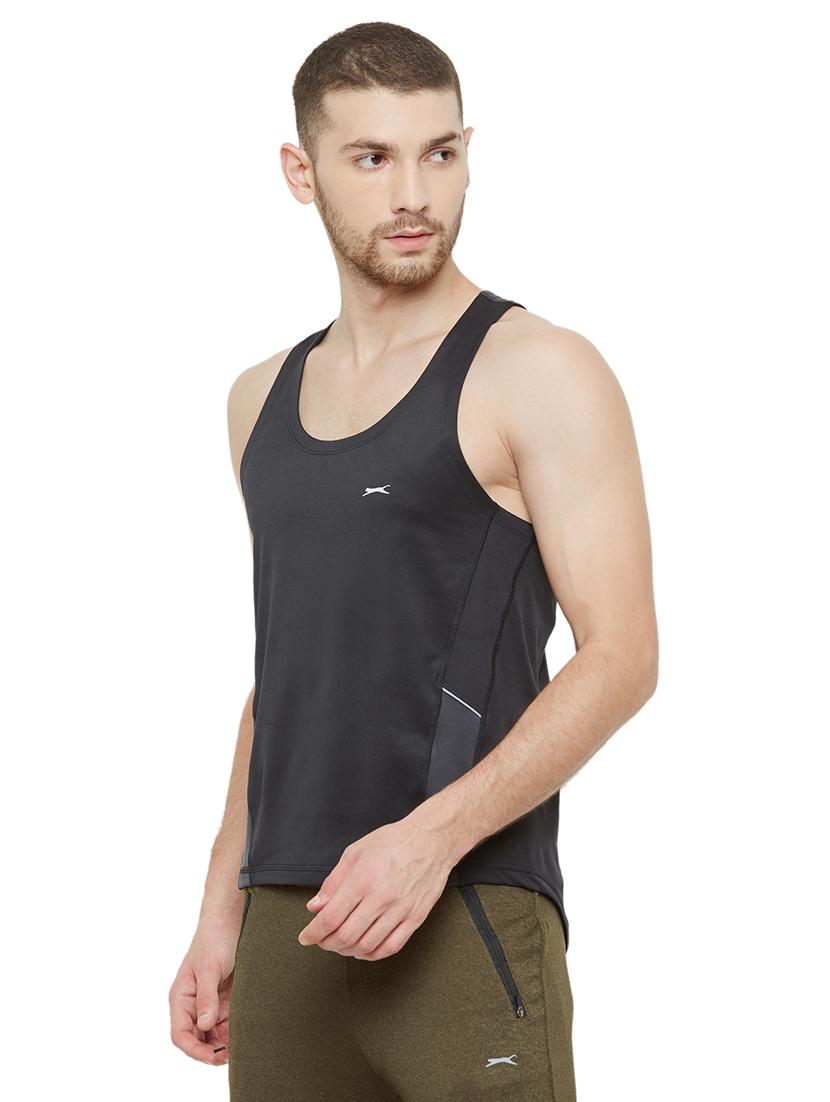 black color block t-shirt - 17216250 - Zoom Image - 2