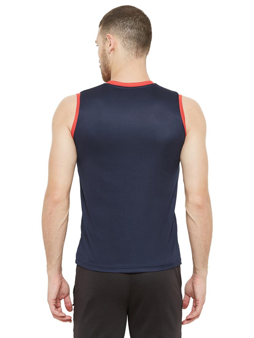 navy blue printed t-shirt - 17216253 - Zoom Image - 3