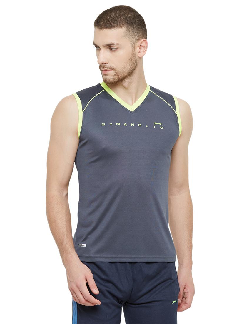 grey printed t-shirt - 17216254 - Zoom Image - 1