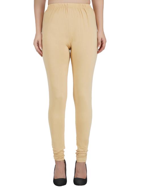 ankle length solid leggings - 17216725 - Standard Image - 1