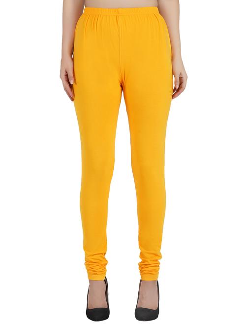 ankle length solid leggings - 17216731 - Standard Image - 1
