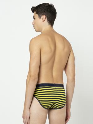 yellow striped hipster brief - 17217456 - Standard Image - 3