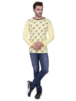 yellow printed t-shirt - 17218307 - Standard Image - 4