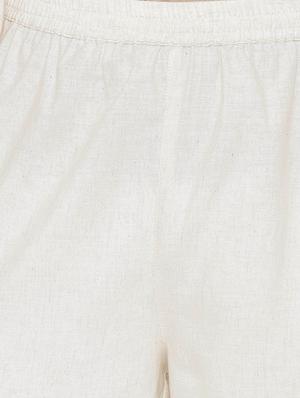 solid kurta palazzo set - 17218600 - Standard Image - 5