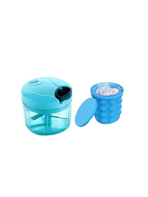 vegetable cutter/chopper with ice cube maker/ice cube bucket (assorted color). - 17218683 - Standard Image - 1