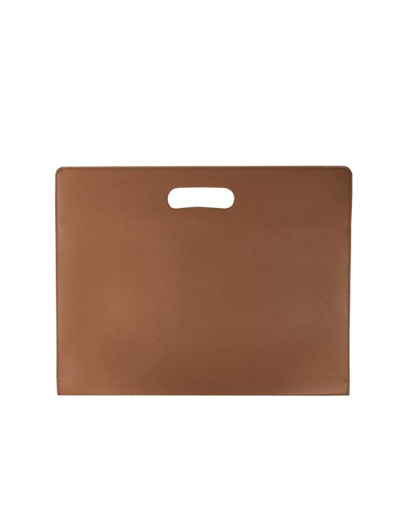 brown leatherette (pu sleefe - 17218910 - Zoom Image - 1