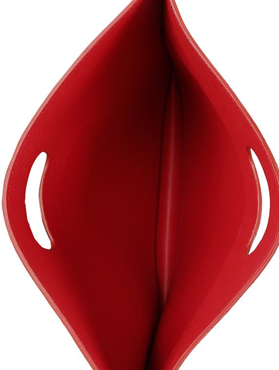 red leatherette (pu sleefe - 17219029 - Zoom Image - 2