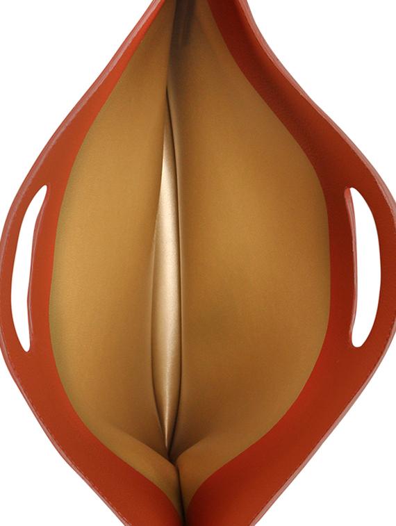 red leatherette (pu sleefe - 17219071 - Zoom Image - 2