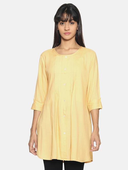 pintucks straight kurti - 17219088 - Very Small Image - 1