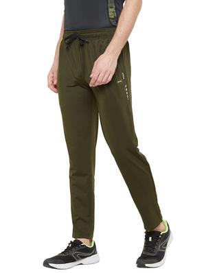 green solid full length track pant - 17219094 - Standard Image - 2