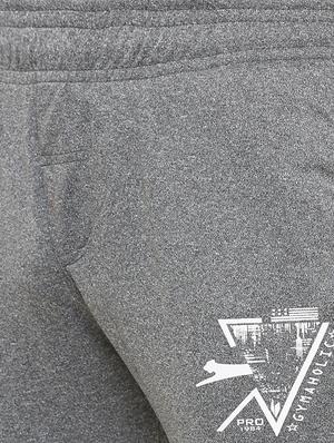 grey solid full length track pant - 17219100 - Standard Image - 5