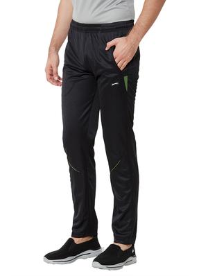 black solid full length track pant - 17219121 - Standard Image - 2