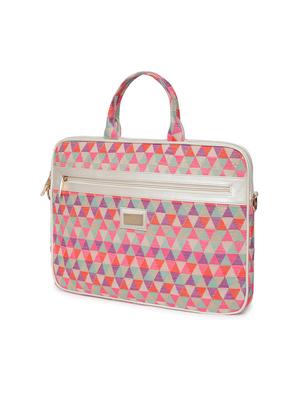 multi colored cotton polyester blend laptop bag - 17219206 - Standard Image - 4