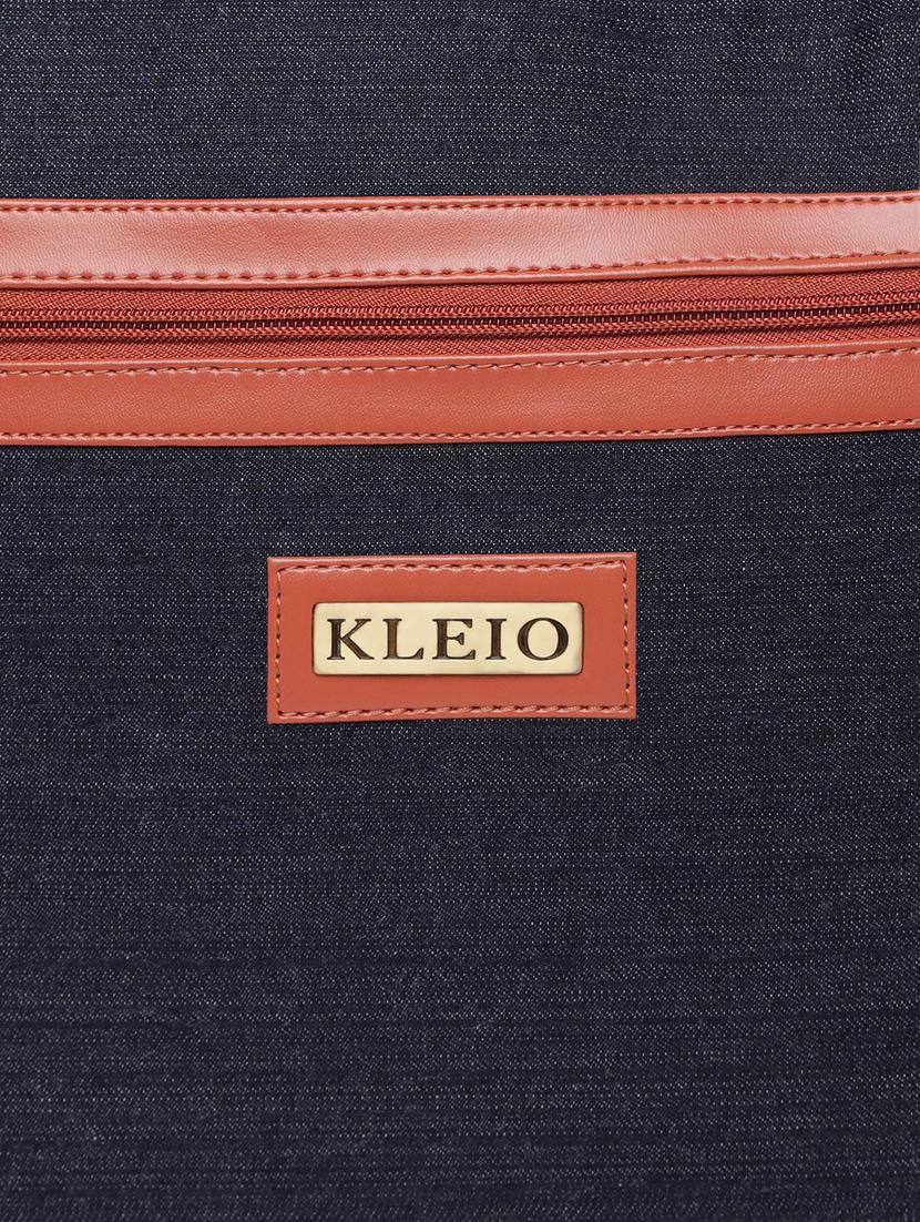 blue cotton polyester blend laptop bag - 17219208 - Zoom Image - 6