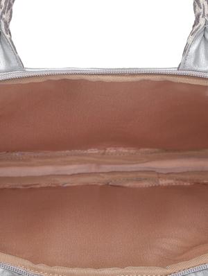 silver cotton polyester blend laptop bag - 17219211 - Standard Image - 3