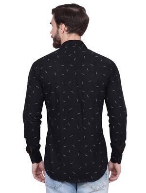 black printed casual shirt - 17219259 - Standard Image - 3