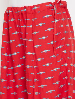 printed flared palazzo - 17220426 - Standard Image - 5