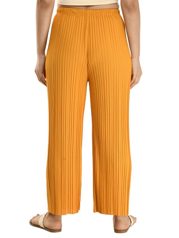 yellow nylon palazzos - 17220445 - Zoom Image - 3