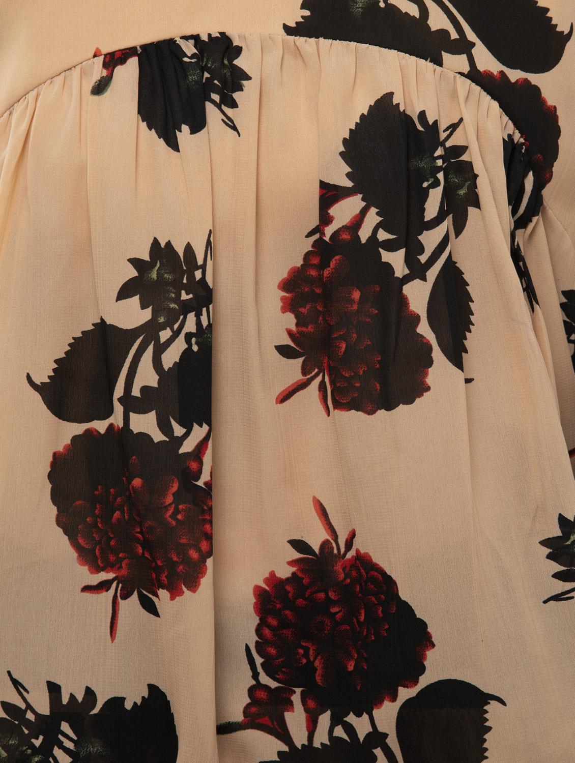 v neck floral top - 17220471 - Zoom Image - 5