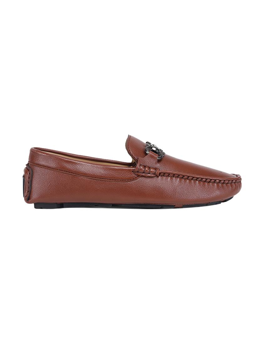 red slip on loafers - 17220494 - Zoom Image - 2