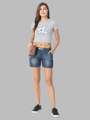 drawstring waist shorts - 17220727 - Standard Image - 4