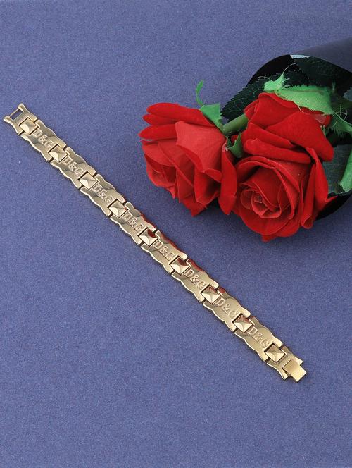 gold metal alloy bracelet - 17225339 - Very Small Image - 1