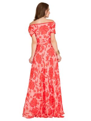 floral off shoulder dress - 17225776 - Standard Image - 3