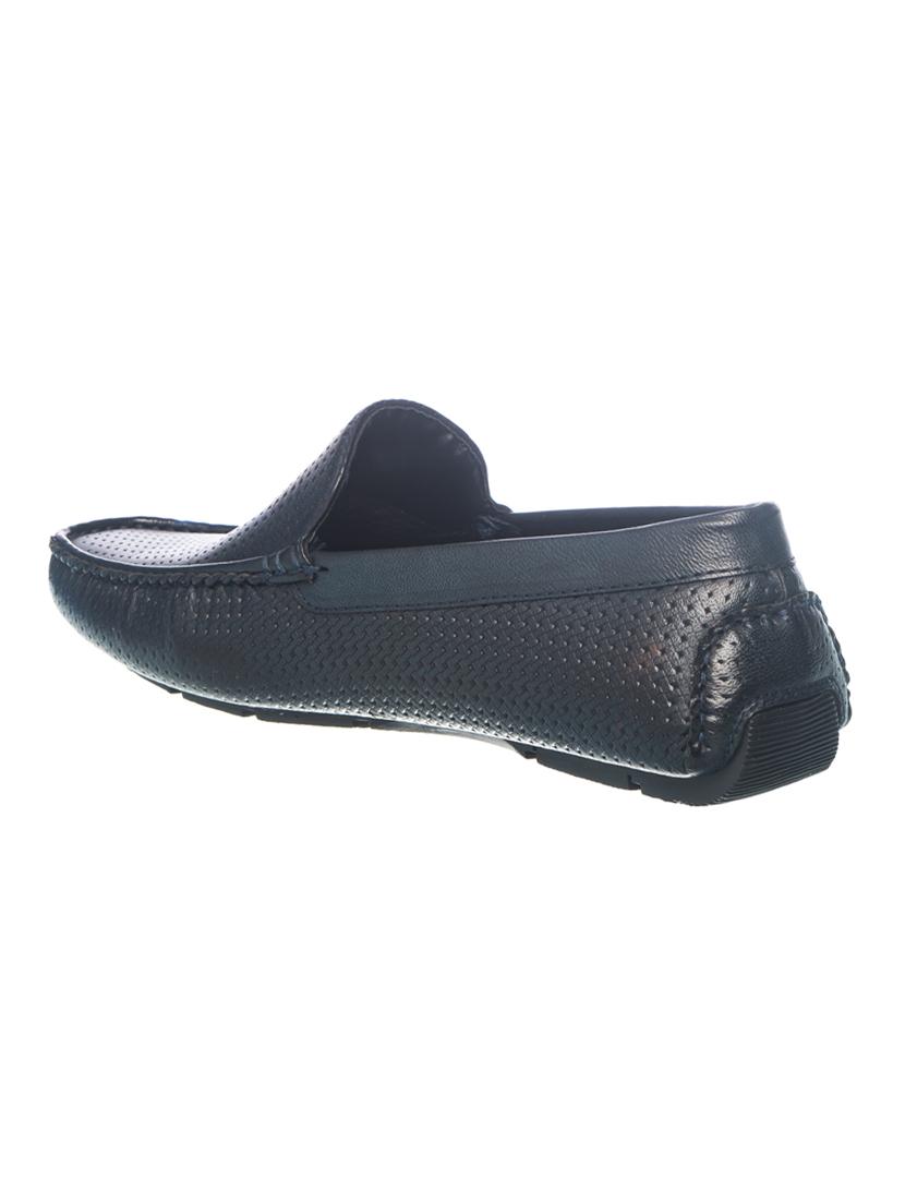 navy slip on loafers - 17225811 - Zoom Image - 3