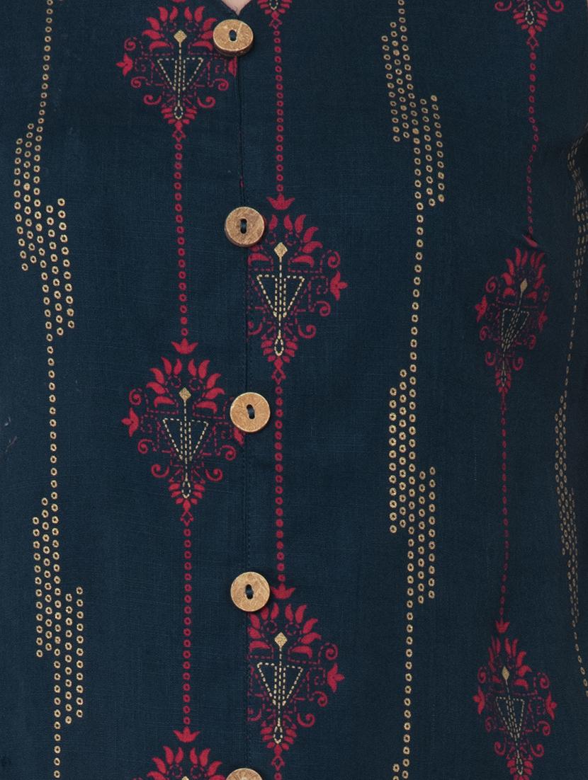 printed fusion kurti - 17225878 - Zoom Image - 4
