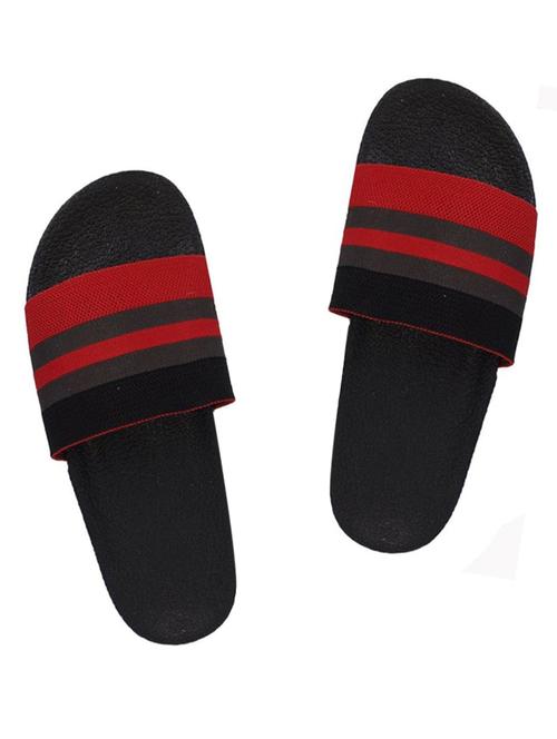 black slip on flip flops - 17226290 - Standard Image - 1