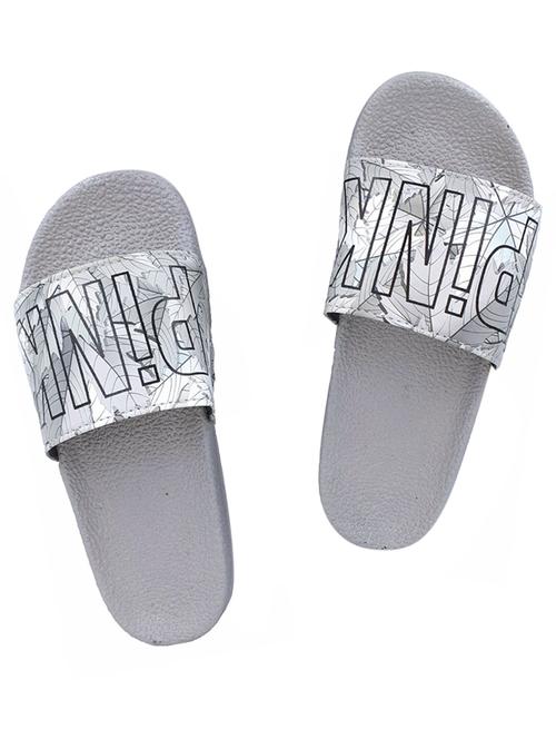 grey slip on flip flops - 17226293 - Standard Image - 1