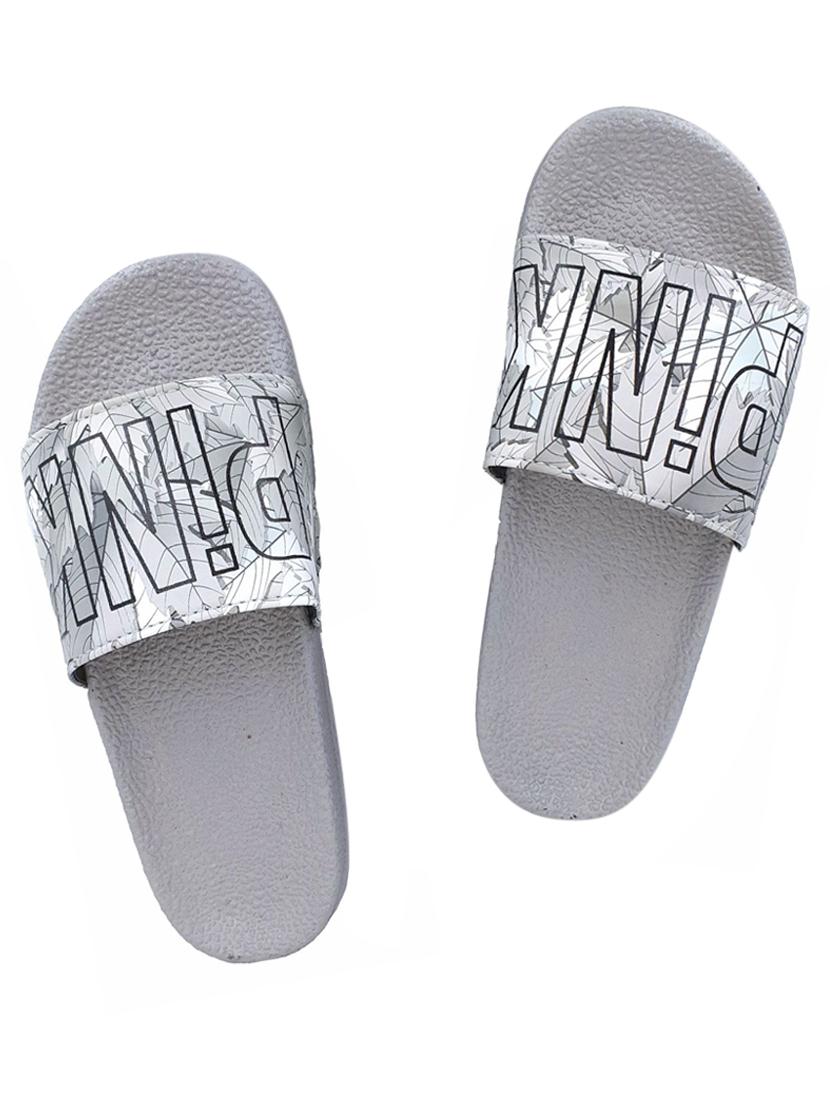 grey slip on flip flops - 17226293 - Zoom Image - 1