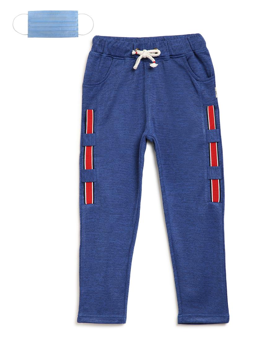 blue cotton track wear - 17226317 - Zoom Image - 1