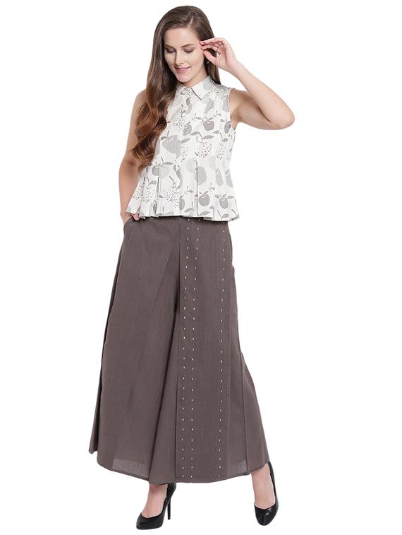 printed top pant set - 17226558 - Zoom Image - 1