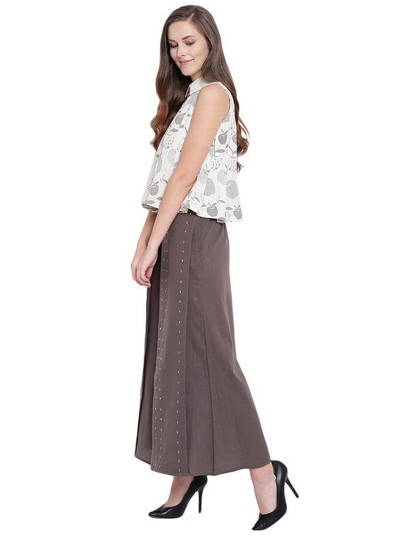 printed top pant set - 17226558 - Zoom Image - 2