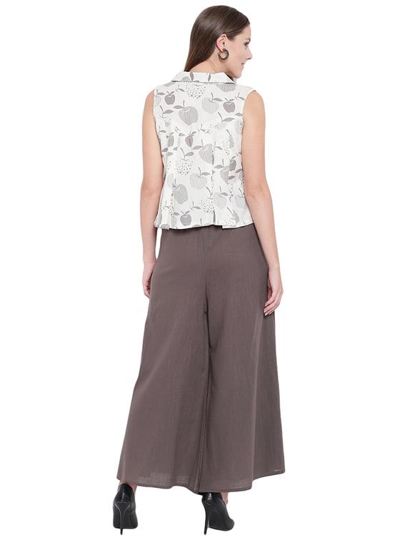 printed top pant set - 17226558 - Zoom Image - 3