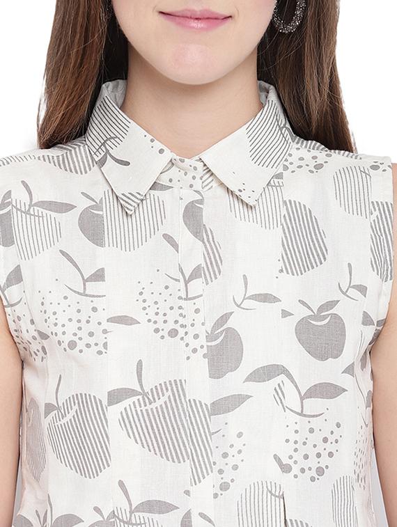 printed top pant set - 17226558 - Zoom Image - 4