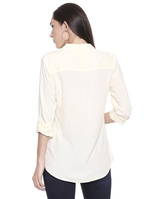 solid regular shirt - 17226681 - Standard Image - 3