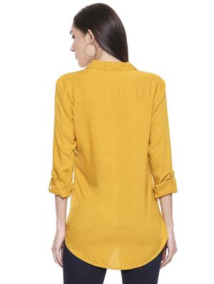 solid regular shirt - 17226683 - Standard Image - 3