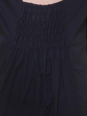 dark blue cotton maternity wear - 17227546 - Standard Image - 5