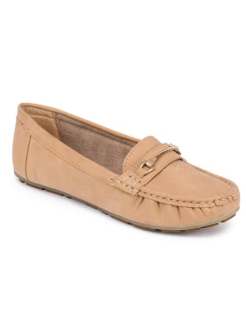 beige slip on loafers - 17227664 - Standard Image - 1
