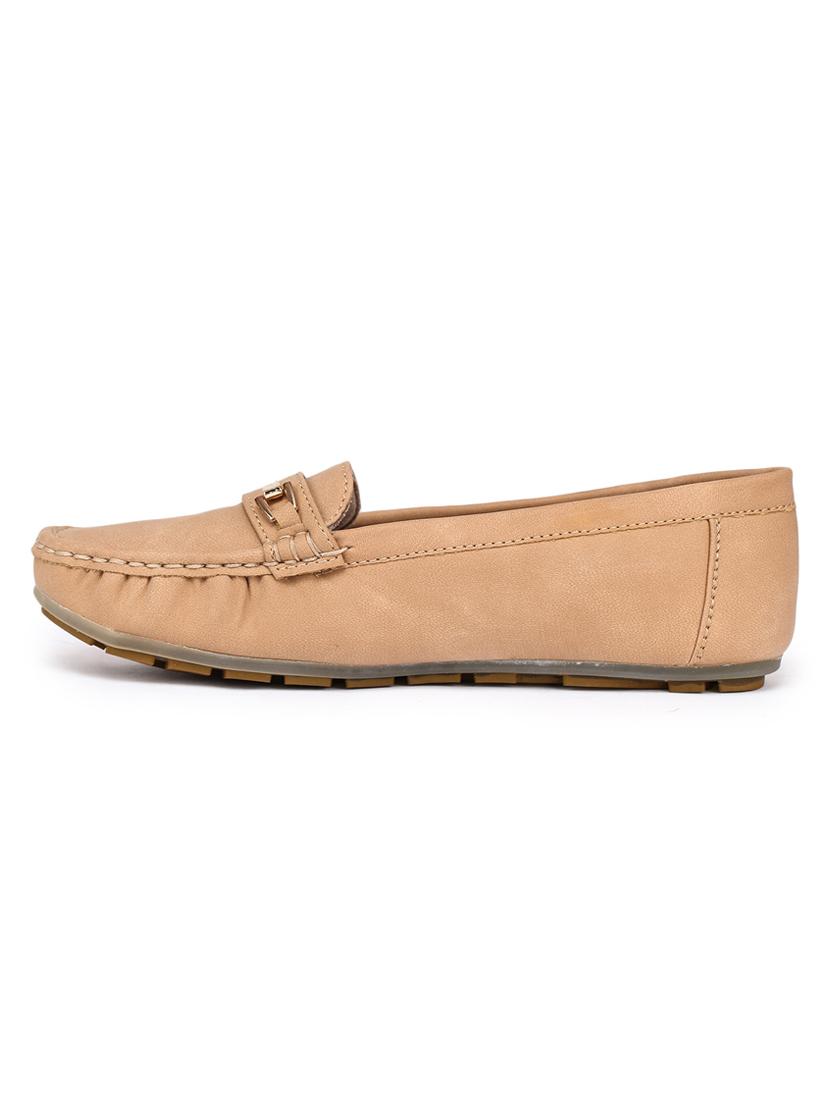 beige slip on loafers - 17227664 - Zoom Image - 2