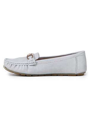 grey slip on loafers - 17227666 - Standard Image - 2