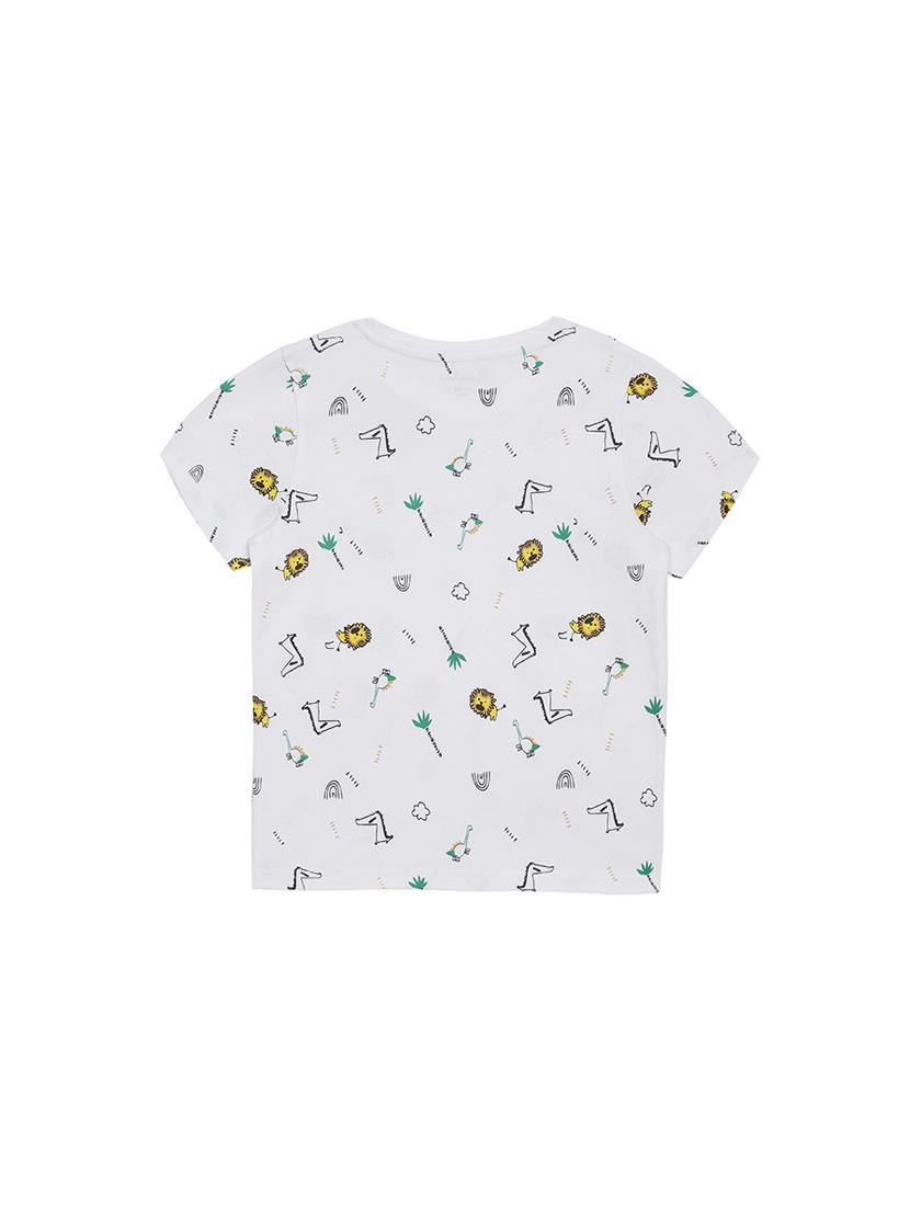 multi colored cotton tshirt - 17227780 - Zoom Image - 3