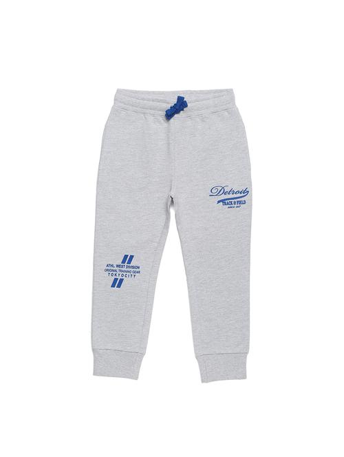 grey cotton joggers trouser - 17227784 - Standard Image - 1